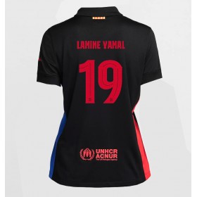 Dámské fotbalový oblečení Barcelona Lamine Yamal #19 Venkovní košile 2024-25 Krátkým Rukávem